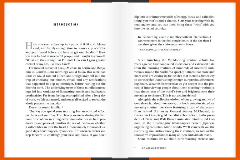 Book spread of our book’s introduction