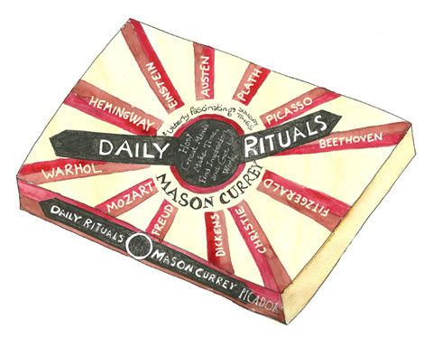 Eli Trier’s Daily Rituals Illustration